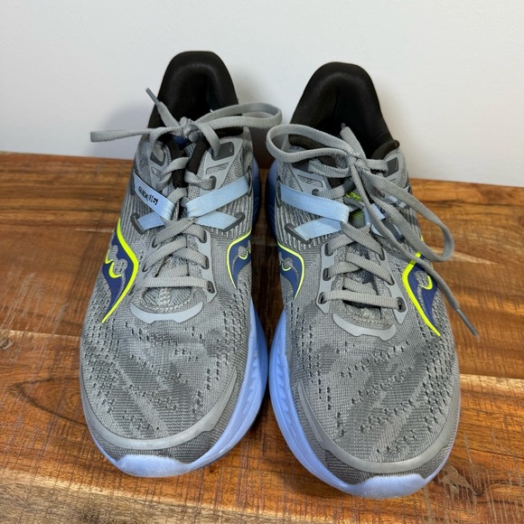 Saucony Guide 16 Gray and Blue Athletic Shoes, Women’s 8.5W - Picture 4 of 7